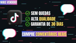 comprar comentários tiktok